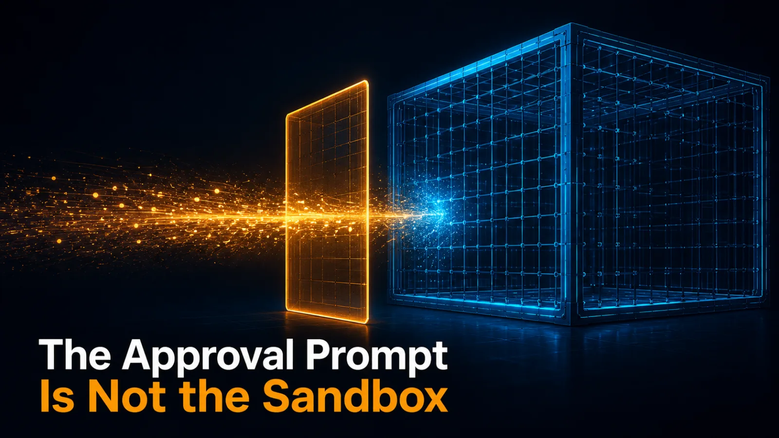 The Approval Prompt Is Not the Sandbox