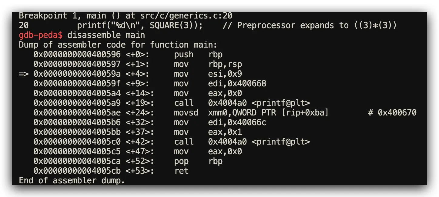 C macro expansion