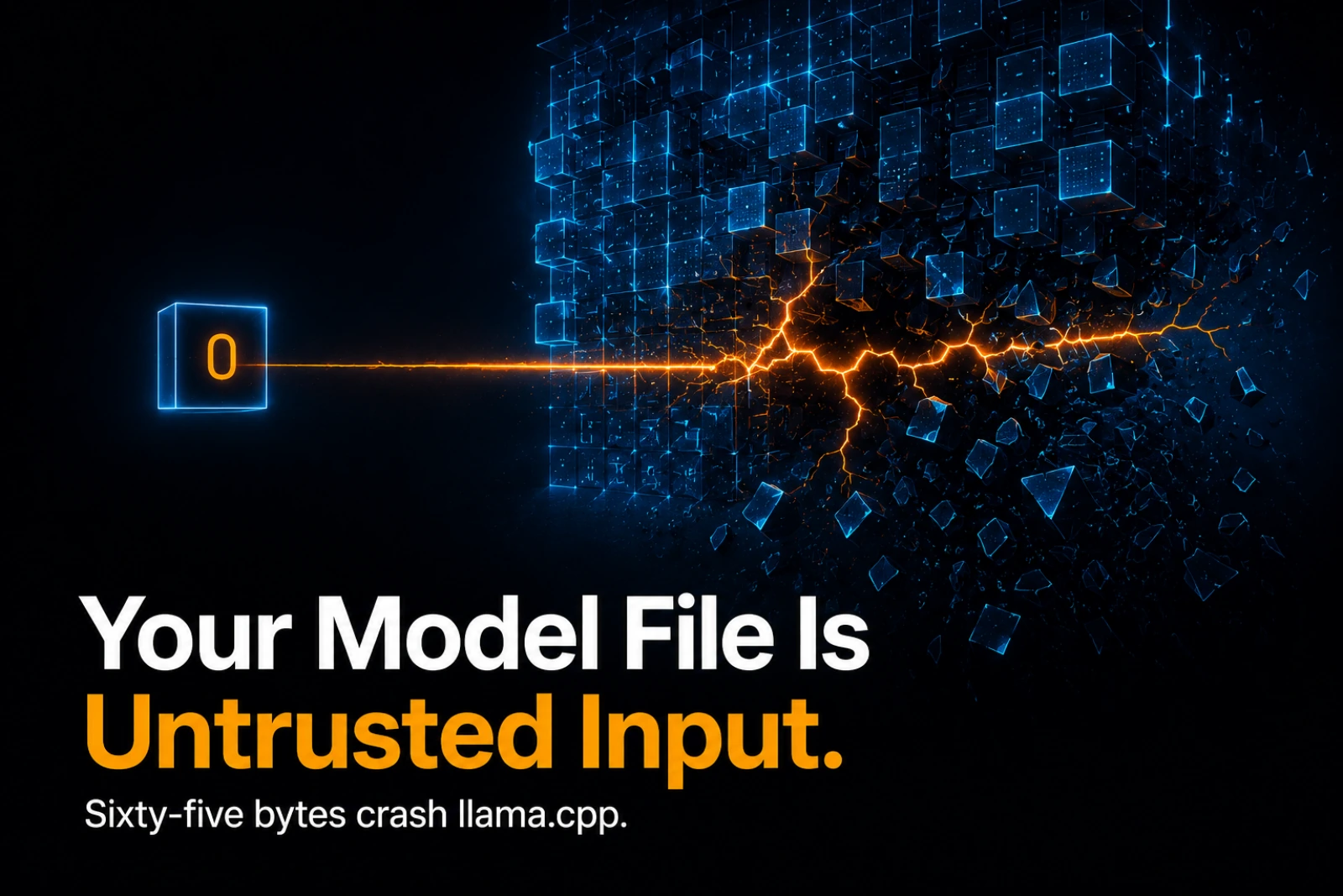 Your Model File Is Untrusted Input