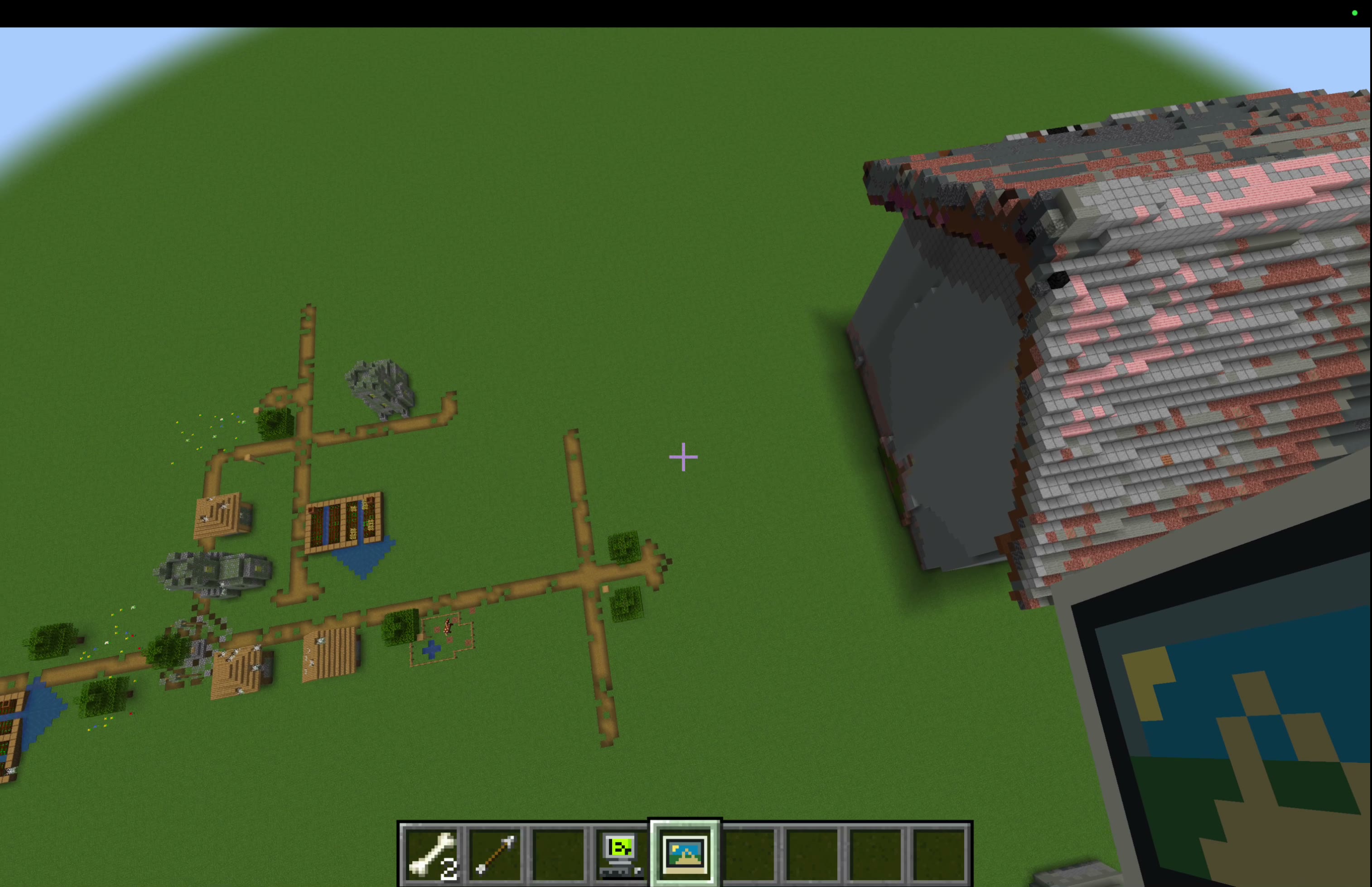 S2 scene, aerial